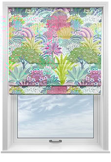 Kolkata Velvet, Summer Dream - Motorised Roman Blind